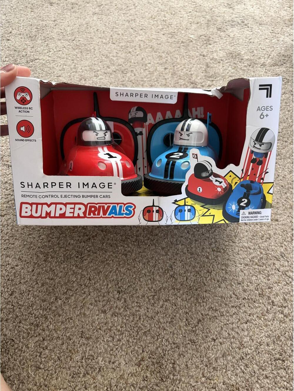 Sharper Image remote control bumper cars